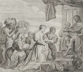 Šalomoun a královna ze Sáby, 1784.