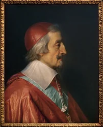 Portrét kardinála Richelieu (Armand Jean Duplessis de Richelieu