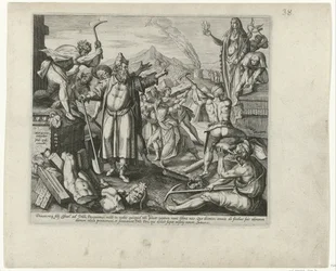 Vernietiging van de afgodsbeelden van Baal Boetedoening en berouw in het Oude Testament en het Nieuwe Testament (název série) Typ božské shovívavosti a milosrdenství vůči těm, jejichž přestoupení lituje z celého srdce a obrací se k Bohu