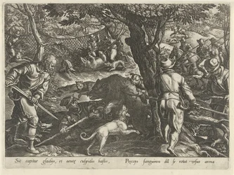 Berenjacht Jachttaferelen (název série) Ve kterém každý druh lovu, drůbeže a rybaření (název série)