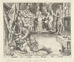 Tamar vaří pro Amnona Historie Tamar a Amnon (název série)