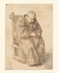 Joost van den Vondel, sedí
