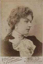 Anastasya Dmitrievna Vjalceva 1871-1913, polovina 90. let 19. století.
