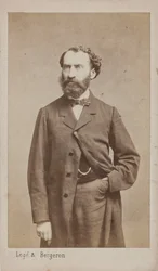 Portrét skladatele Prospera Pascala 1825-1880, c. 1875.