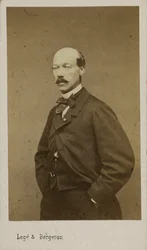 Portrét skladatele Alexandra Batty 1816-1902, c. 1880.