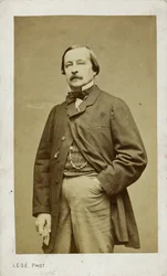 Portrét pianisty a skladatele Félixe Le Couppeye 1811-1887.