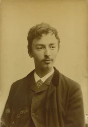 Portrét Vilhelma Hammershøi 1864-1916, 1891.