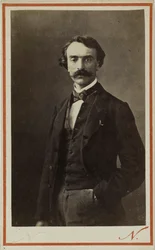 Portrét Jean-Léon Gérôme 1824-1904, c. 1870.