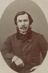 Portrét pianisty a skladatele Alfreda Quidanta 1815-1893.