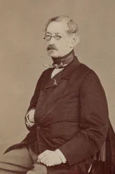 Portrét skladatele Charlese-Françoise Plantadeho 1787-1870, 60. léta 19. století.