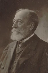 Portrét skladatele Camille Saint-Saëns 1835-1921, 1910.