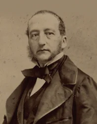 Portrét klavíristy a skladatele Sigismund Thalberg 1812-1871, cca 1860.