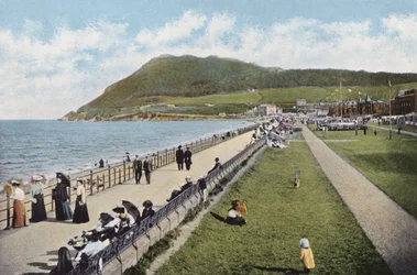 Irsko: Bray Head, County Wicklow (barevné foto)