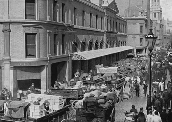 Billingsgate Market, City of London, c1900 1911