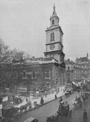 Kostel St Botolph-without-Bishopsgate, City of London, c1890 1911