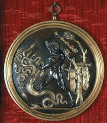 Hercules and the Hydra, 1490s (bronz)
