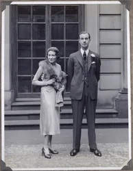 Lord Charles Cavendish a Adele Astaire v den jejich svatby