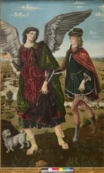 Archanděl Rafael a Tobiáš, 1465-70