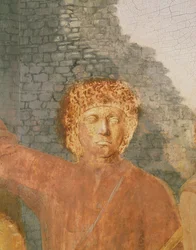 Narození, 1470-50 olej na detail panelu 5240