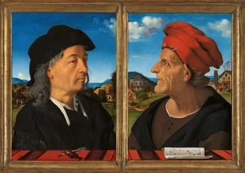 Portréty Giuliana a Francesca Giambertiho da Sangallo, 1482-1485.