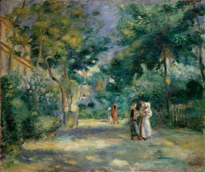 Zahrada na Montmartru, 1890-1899