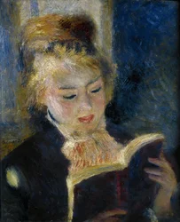Dívka čtoucí La liseuse