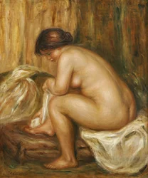 Po koupeli, kolem roku 1900