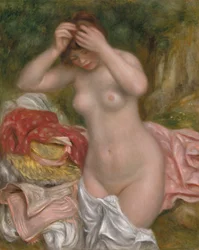Lapač si upravuje vlasy, 1893