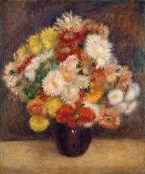 Kytice chryzantém, 1881.