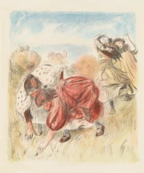 Děti hrají míč Děti hrají míč, 1900.