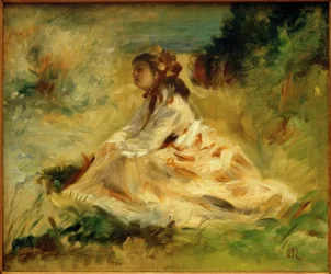 Žena na louce (Lise Tréhot)