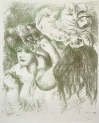 Čepice na klobouk, první deska; Špendlíkový klobouk, první deska, kolem roku 1897