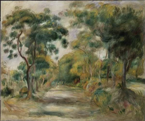 Krajina v poledne, 1900