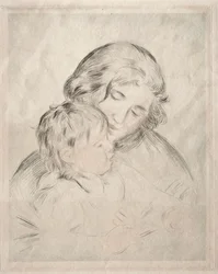 Matka a dítě, 1896.