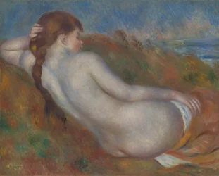 Ležící akt, 1883.