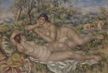 Koupající se ženy, 1918-1919