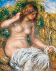 Žena na jaře, 1914