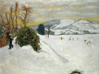 Sníh v Grand-Lemps (Sníh v Dauphiné)