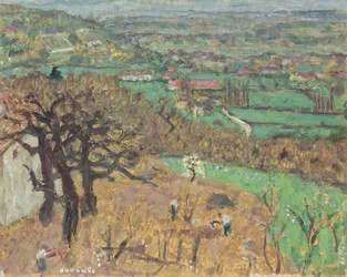 Krajina v Dauphine, kolem roku 1899