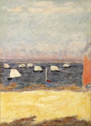 Les Voiliers, regaty, cca 1932.