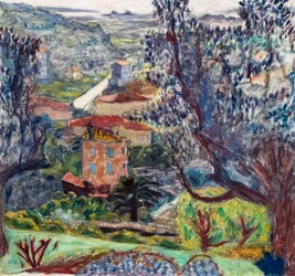 Paysage du Midi, asi 1923 (olej na plátně)