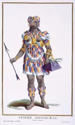 Žena z Hondurasu, 1780
