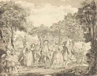 Balet v opeře, 1761.