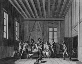 Atentát na Jeana-Paula Marata, kolem roku 1795