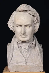 Busta Victora Huga (1802-85) ve věku 35 let, 1837