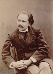 Portrét skladatele Julese Masseneta 1842-1912, 1880.