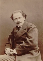 Portrét skladatele Julese Masseneta 1842-1912, 1880.