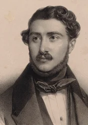 Portrét skladatele Théodora Labarrea 1805-1870.