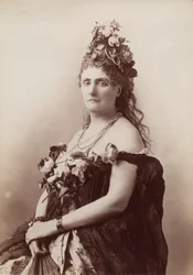 [Hraběnka z Castiglione, ze série růží], 1895.