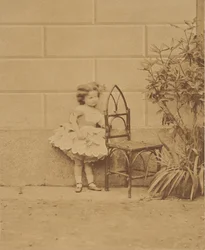 Stále rustikální židle, 1860.